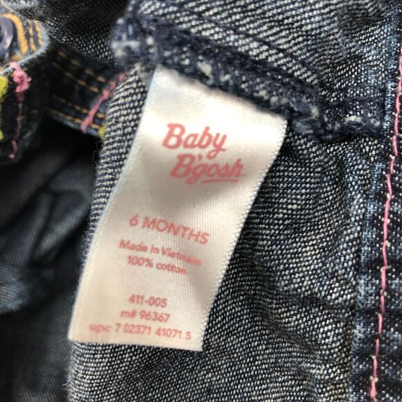 Lot Baby B Gosh Denim Dress Disney Baby Mickey Mouse T Shirt Baby Girl 6 Months - Picture 6 of 10